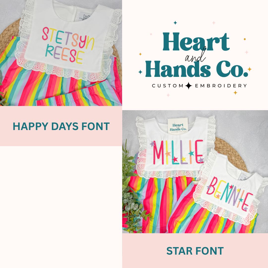 Multicolor Neon Stripe Woven Outfits