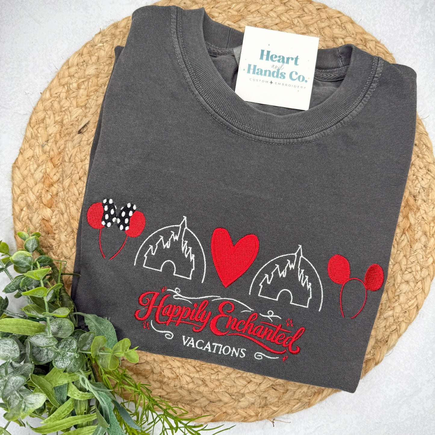 Happily Enchanted Vacations Red Hearts