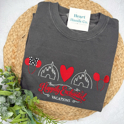 Happily Enchanted Vacations Red Hearts