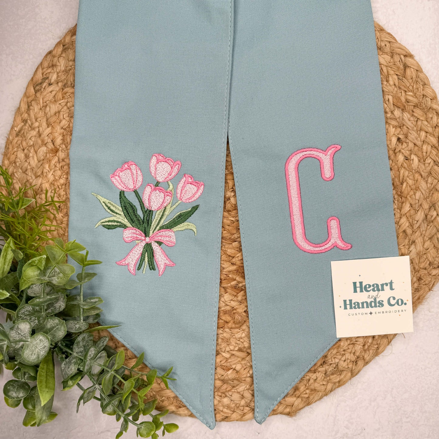 Spring Wreath Sashes