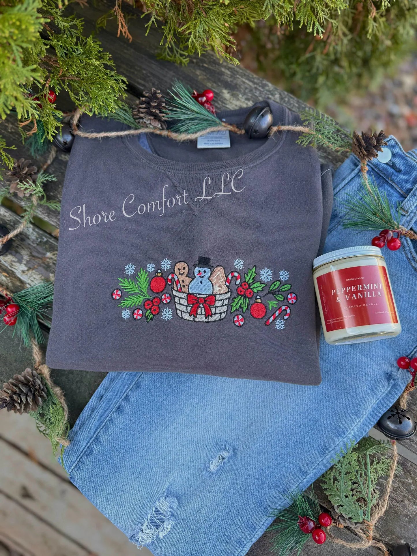 PRE-ORDER CHRISTMAS COLLAGE SWEATSHIRT