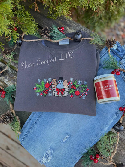 PRE-ORDER CHRISTMAS COLLAGE SWEATSHIRT