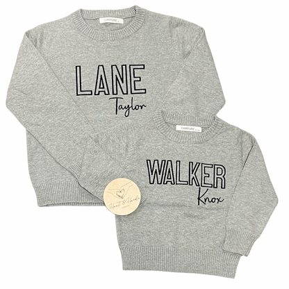 Name Sweater