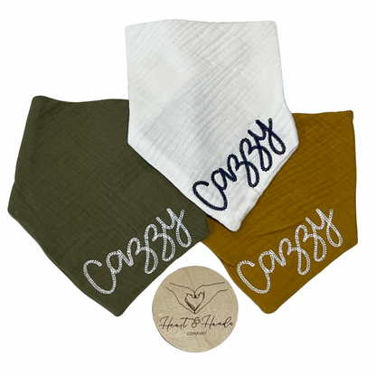 Muslin Bandana Bibs